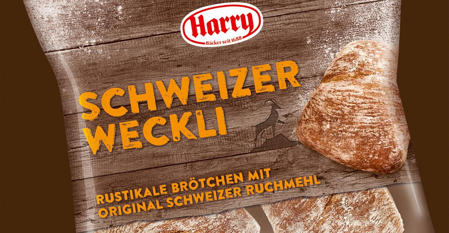 Harry Schweizer Weckli Brot Launch Grafikdesign Branding-Strategie Verpackungsdesign Logodesign Line Extension