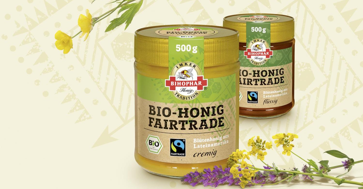 Bihophar Bio Honig Relaunch Grafikdesign Branding-Strategie Verpackungsdesign Logodesign Line Extension