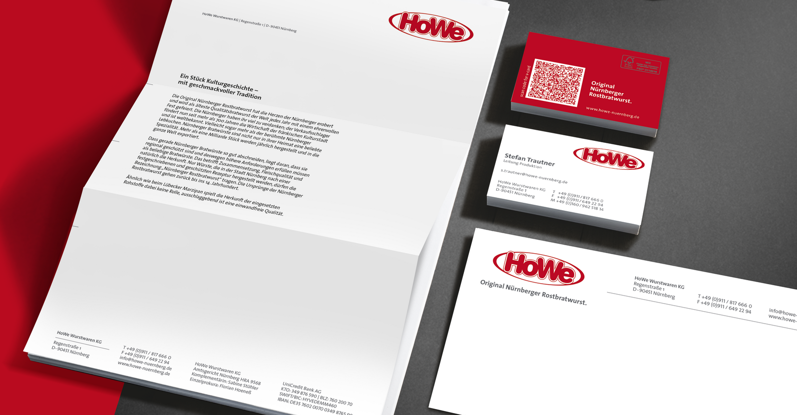 Howe Geschaeftsausstattung Grafikdesign Verpackungsdesign Logodesign Line Extension Corporate Design