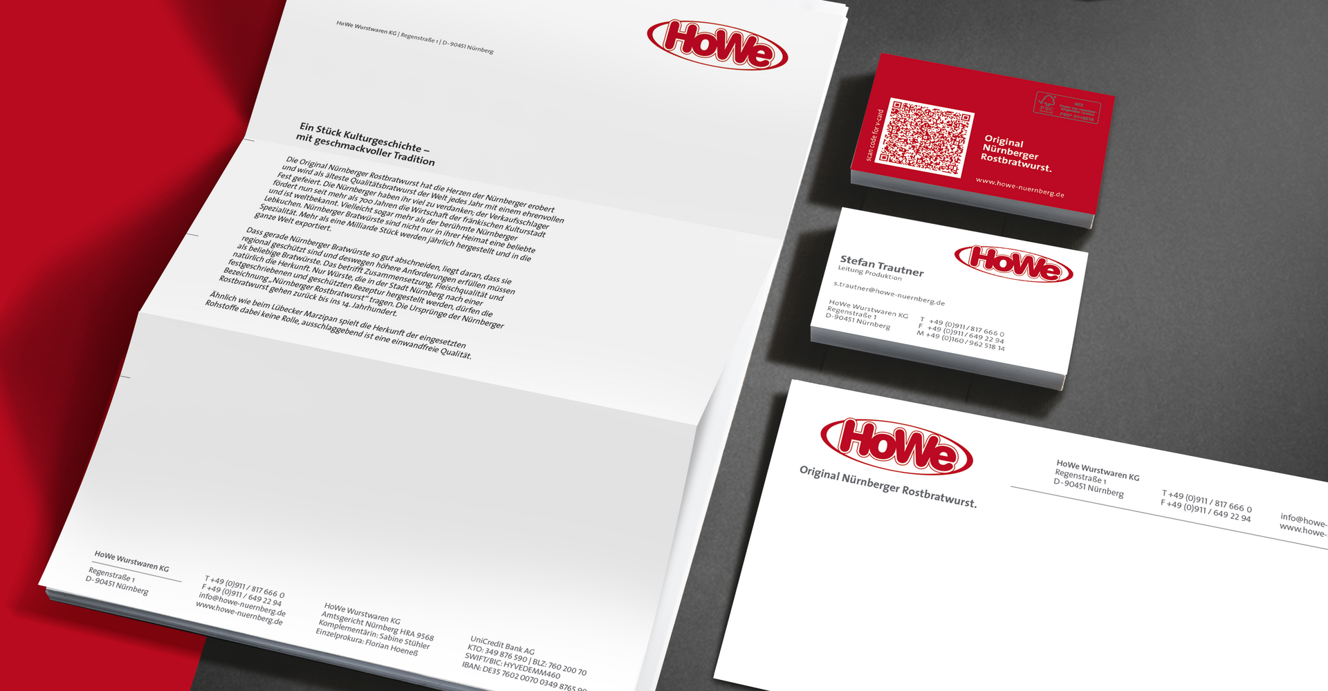 Howe Geschaeftsausstattung Grafikdesign Verpackungsdesign Logodesign Line Extension Corporate Design