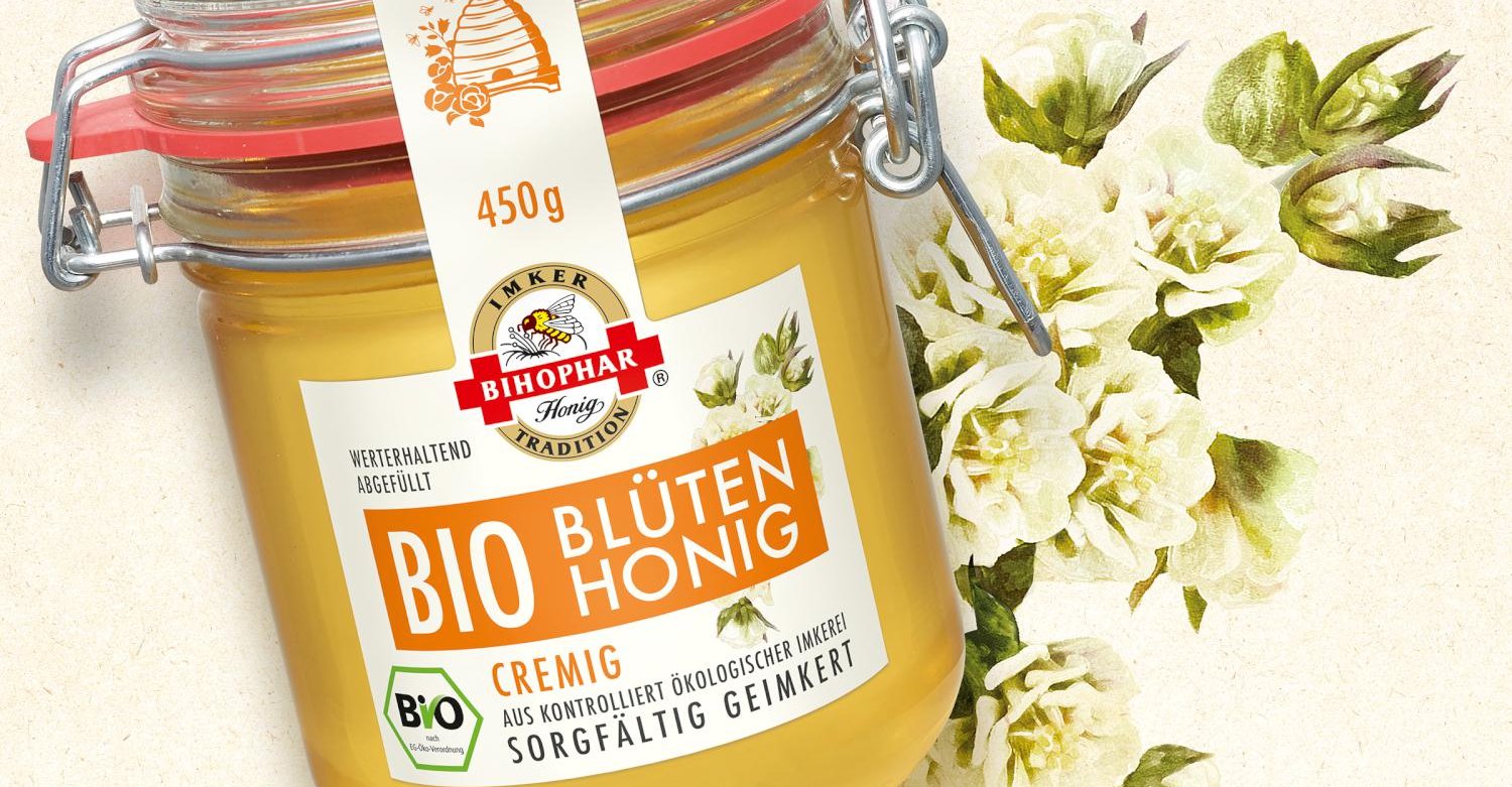 Bihophar Organic Honey Fairtrade Relaunch Graphic Design Branding Strategy Packaging Design Logo Design Line Extension