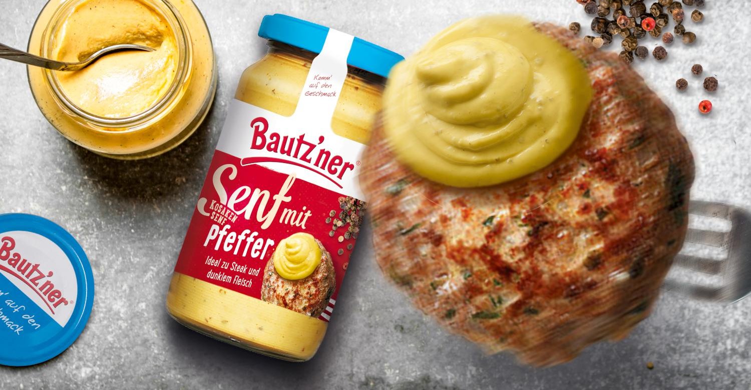 Bautzner Mustard Spread Relaunch Graphic Design Branding Strategy Packaging Design POS Material Line Extension