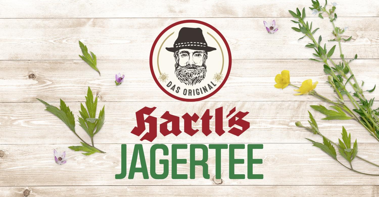 Hartls Jagertee Spirits relaunch graphic design branding strategy packaging design logo design