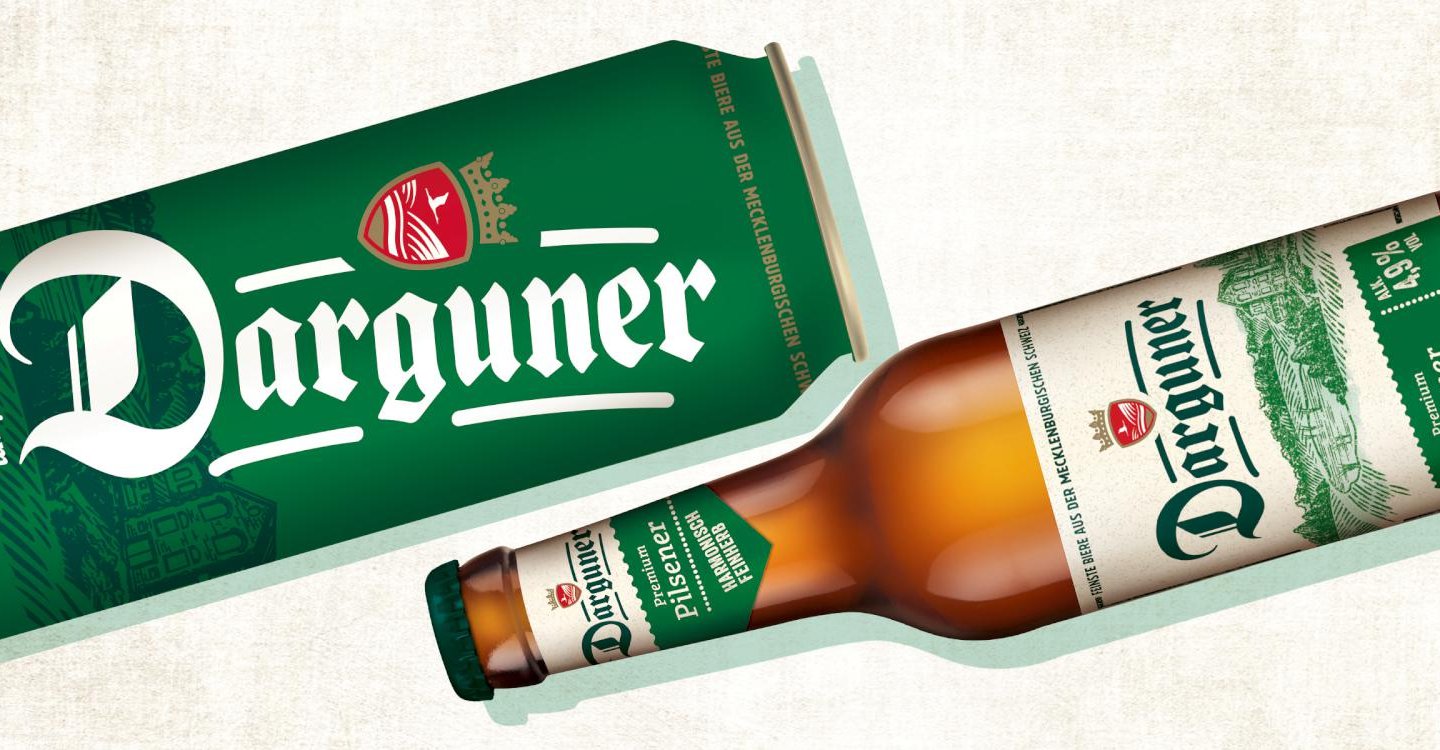 Darguner Bier Mixgetraenke Portfolio Keyvisual Relaunch Branding Strategy Graphic Design Packaging Design Logo Design Line Extension