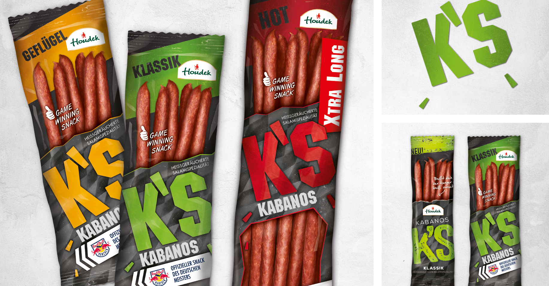 Houdek Ks Snack Relaunch Grafikdesign Naming Branding-Strategie Verpackungsdesign POS Material Line Extension