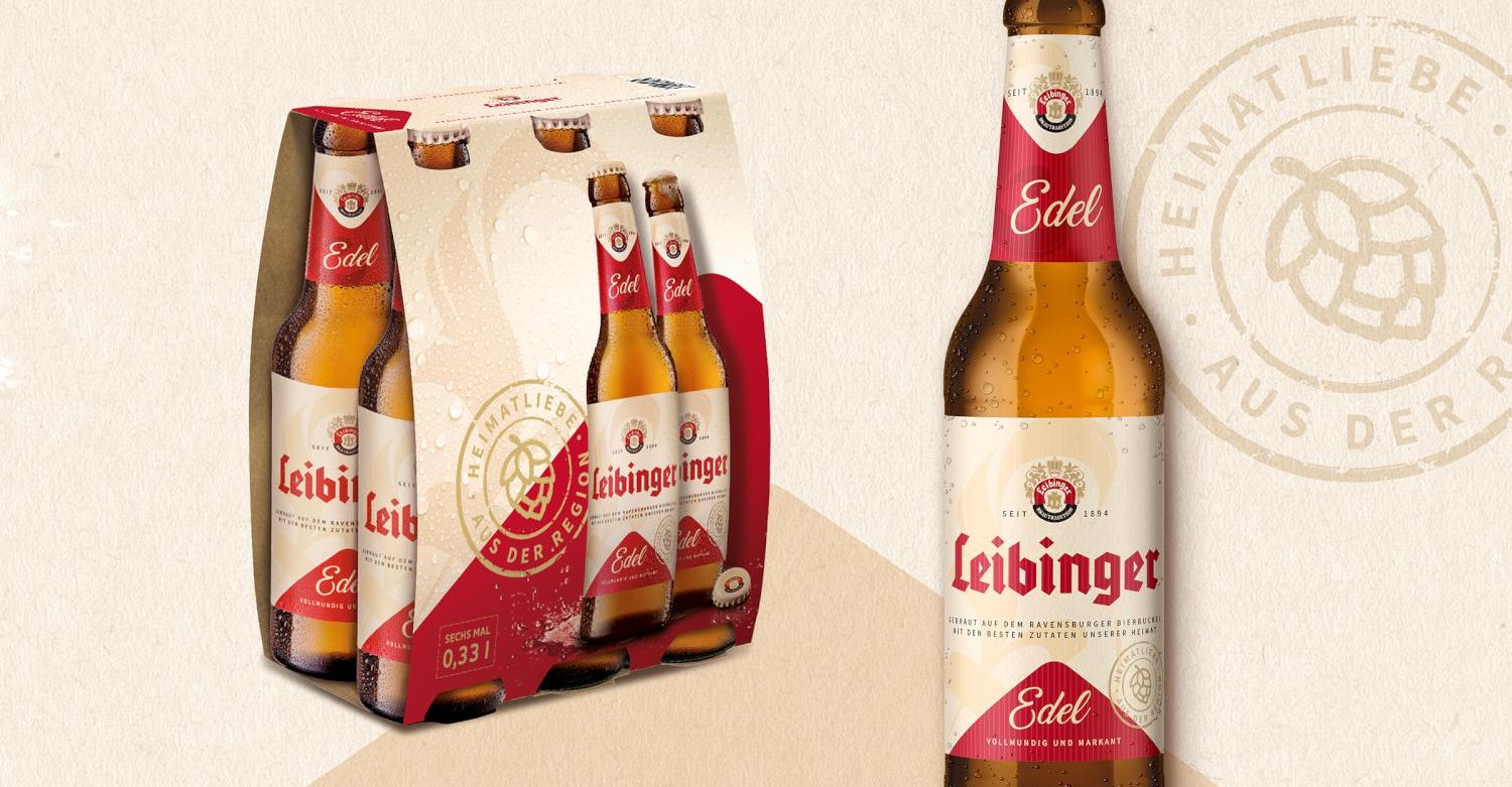 Leibinger Bier Portfolio Relaunch Grafikdesign Branding-Strategie Verpackungsdesign Logodesign Line Extension