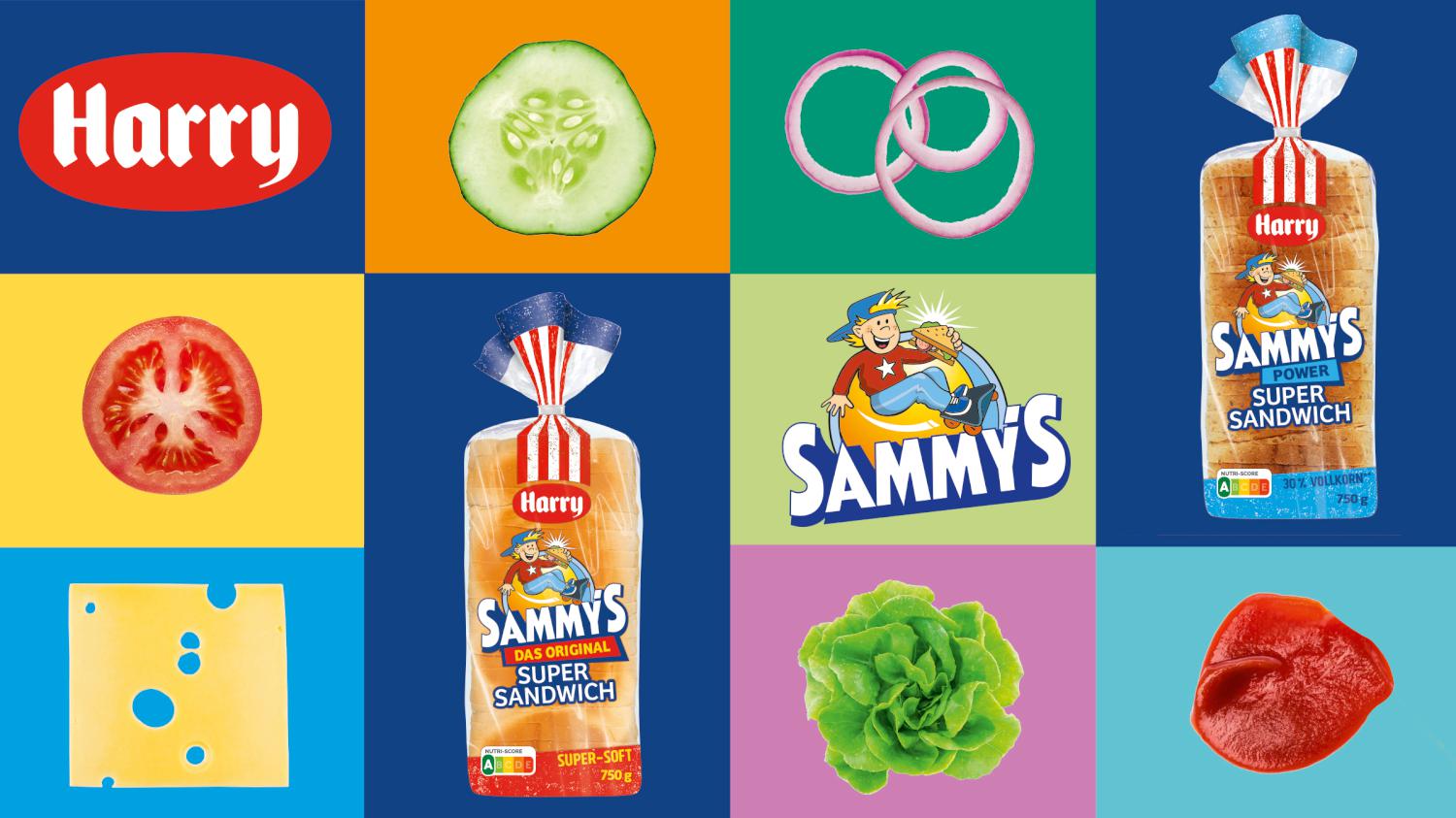 Harry Sammys Super Sandwich Relaunch Graphic Design Branding Strategy Packaging Design Line Extension